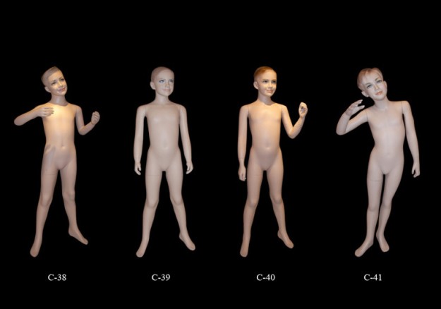 Child mannequins series