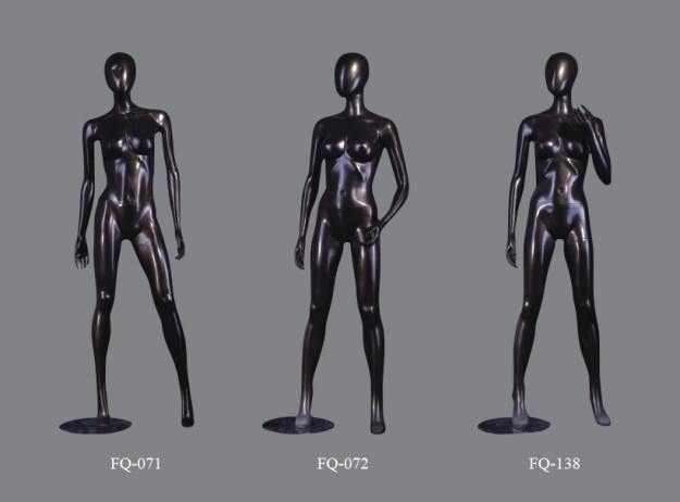 female full body mannequin in details