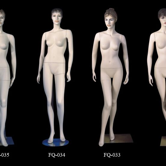 female mannequin in details