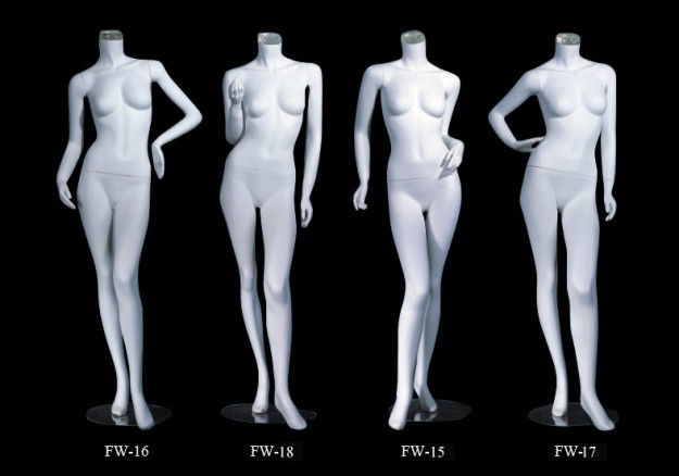 headless female mannequins