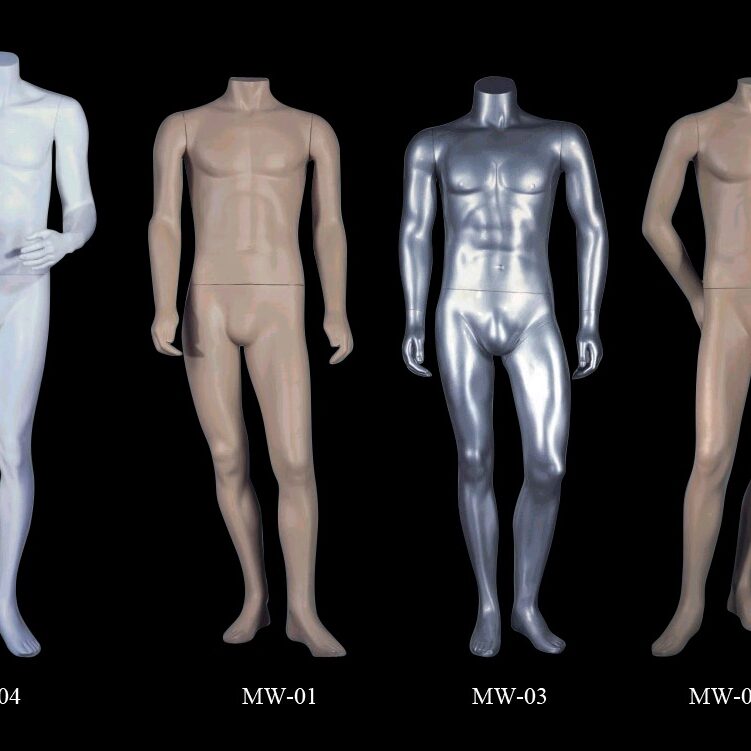 Male headless mannequins