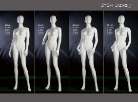 Plastic fashion mannequins series