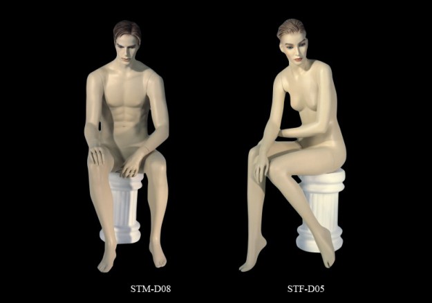 Sitting pose mannequins product group