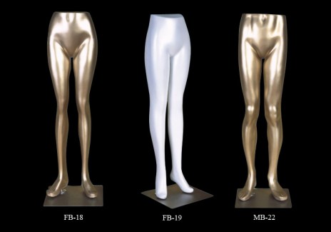 Lower body mannequins