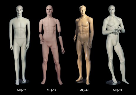 Male full body mannequins