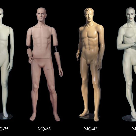 Male full body mannequins