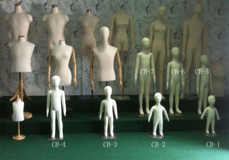 Bendable dress forms series