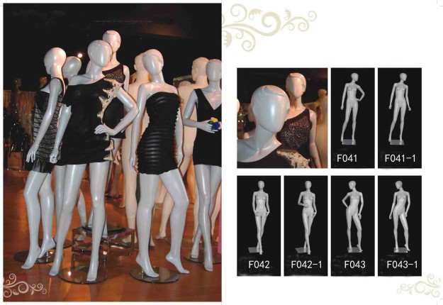 Boutique female mannequins series