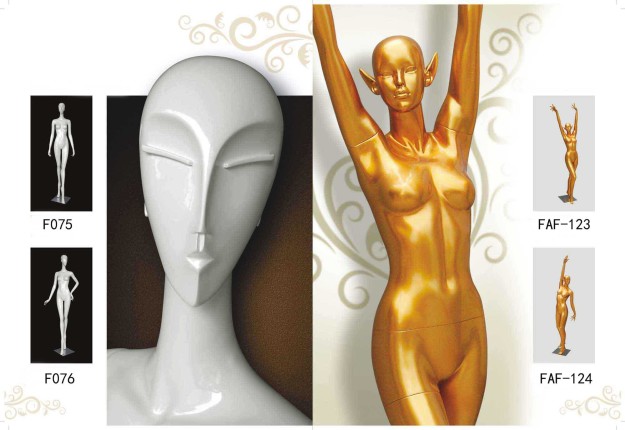 female abstract mannequins