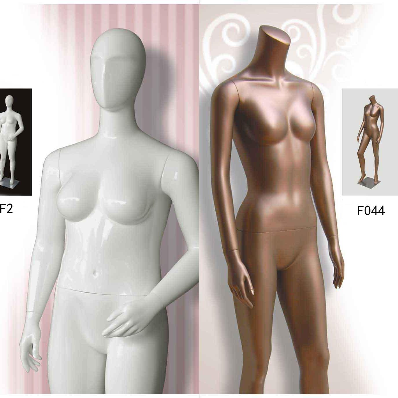 Fat female manenquins