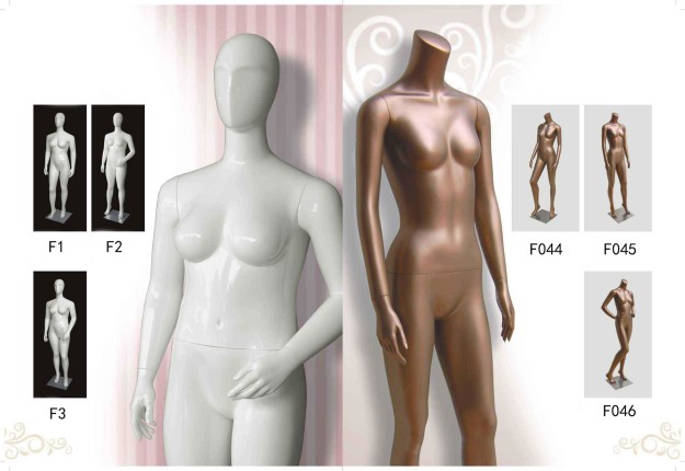 Fat female manenquins