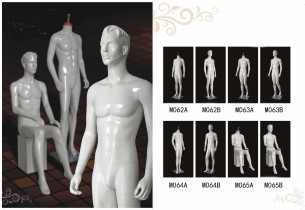 Male thin body mannequins