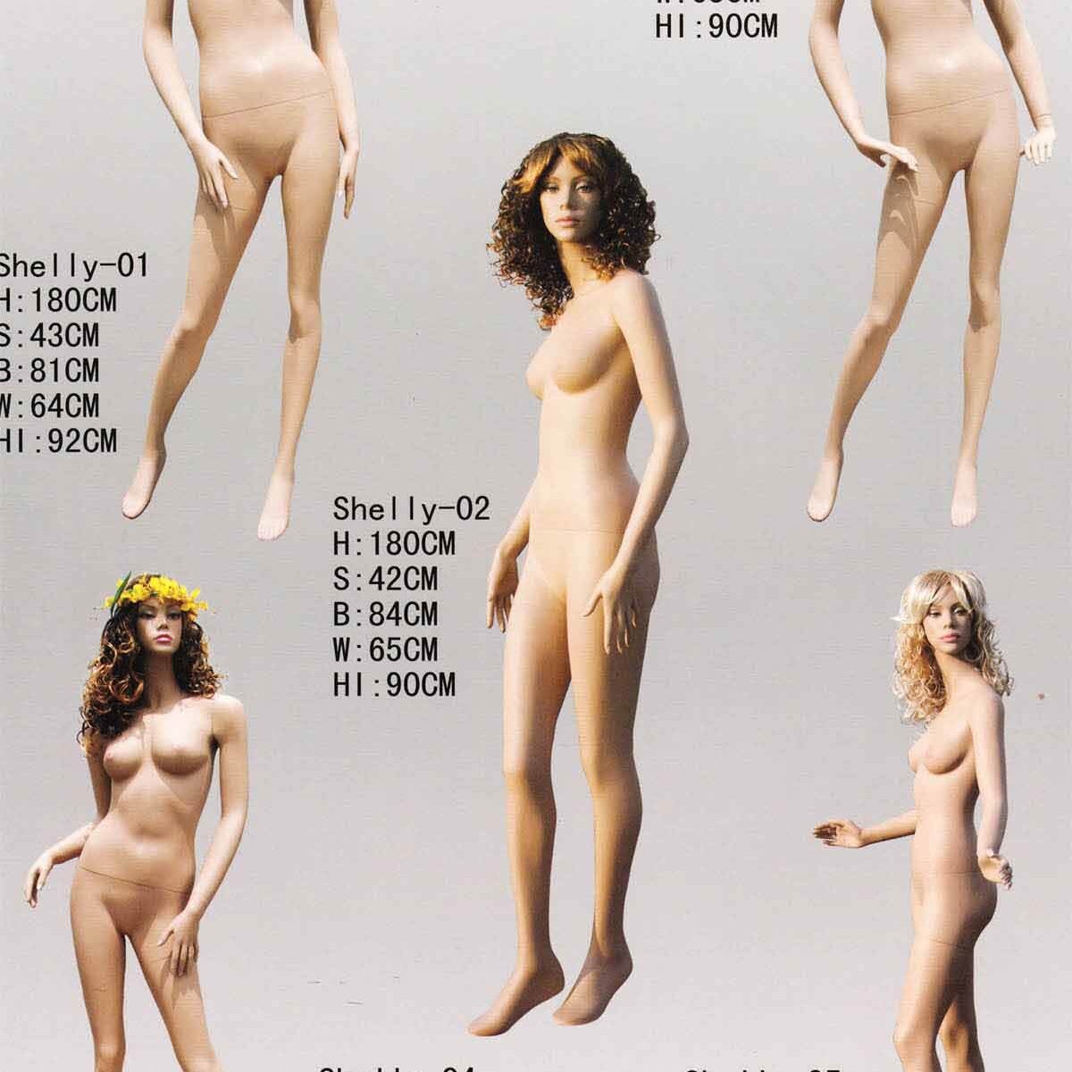 Realistic women mannequin