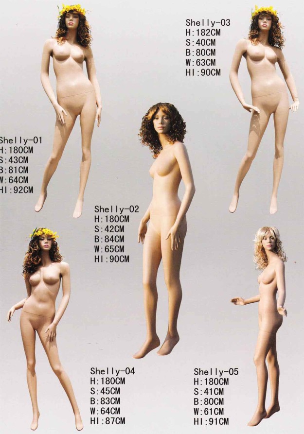 Realistic women mannequin