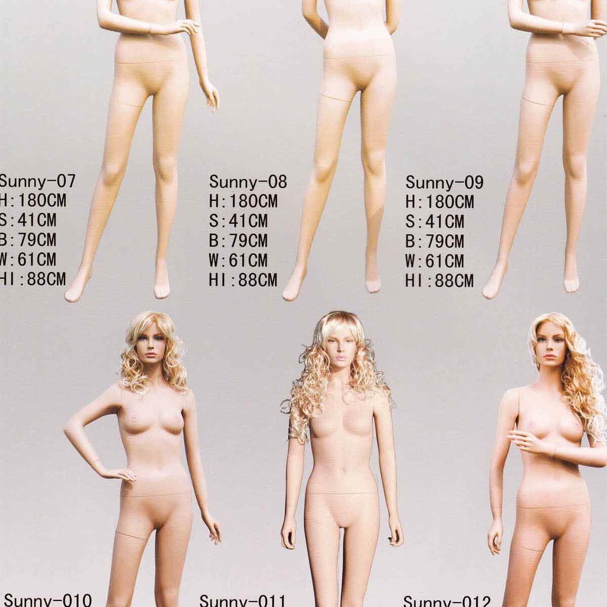 Female realistic mannequin