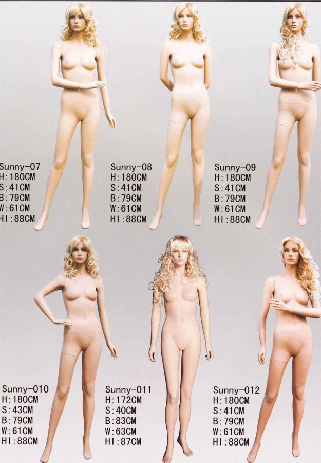 Female realistic mannequin