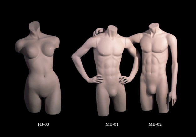 Torso mannequins