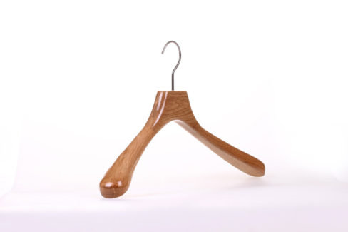 luxury wooden hanger