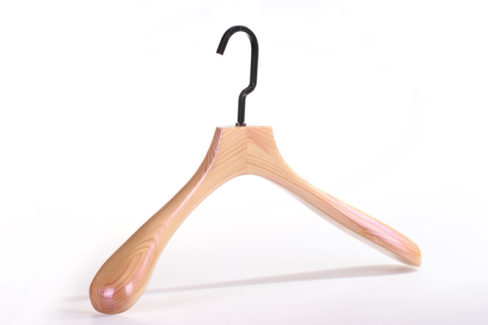 luxury wooden hanger