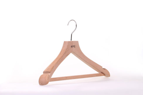 luxury wooden hanger