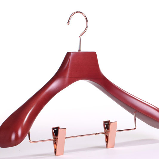 luxury wooden hanger