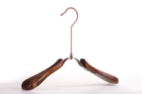 luxury wooden hanger