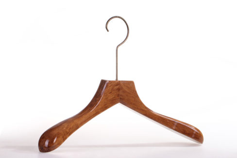 luxury wooden hanger