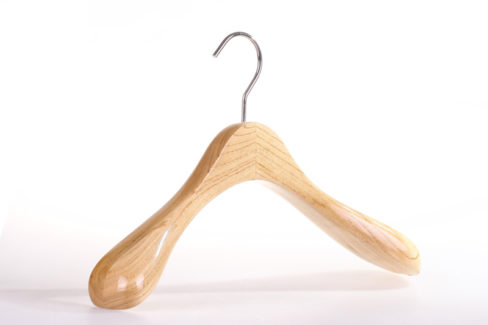 luxury wooden hanger